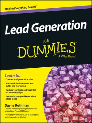cover image of Lead Generation For Dummies